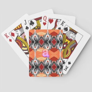 "a" Hands Poker Cards