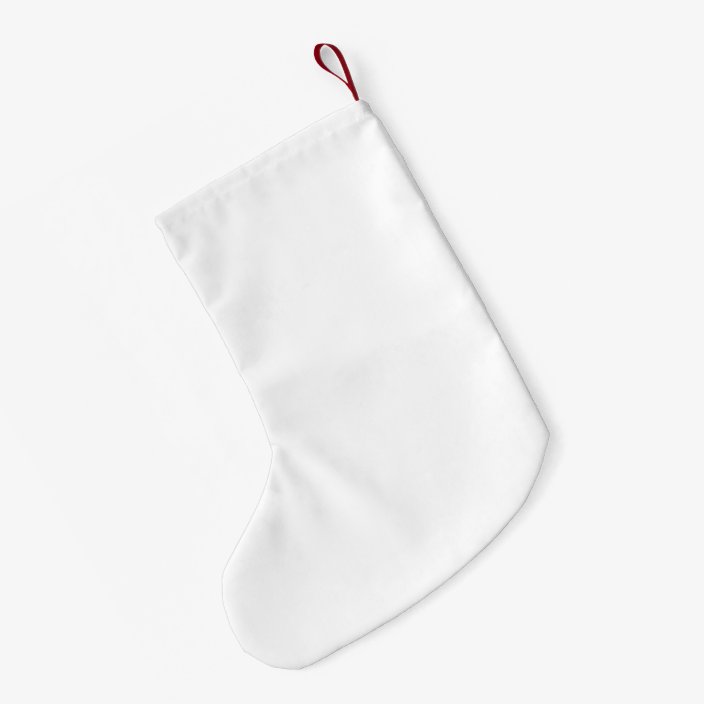 A Hanukkah Jewish Snowman Menorah Sml Chrismukkah Small Christmas Stocking Zazzle Com