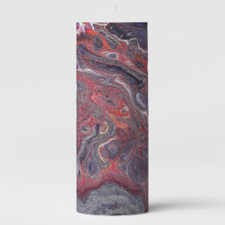 A Happening Abstract Candle