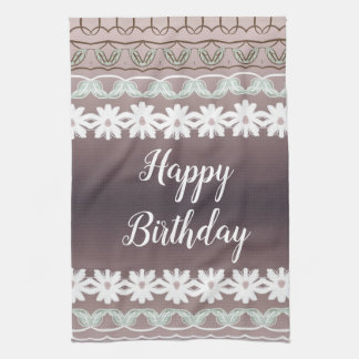 A Happy Birthday Kitchen Kitchen Towel