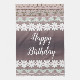 A Happy Birthday Kitchen Towel