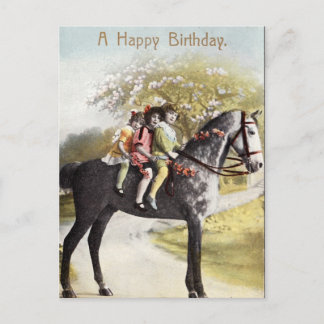 A Happy Birthday Postcard