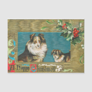 A Happy Christmas Card, The Miriam and Ira Wallach Tissue Paper