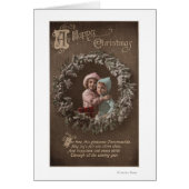 A Happy ChristmasLittle Kids Hugging (Front)