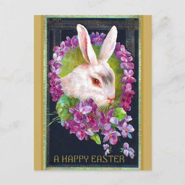 A HAPPY EASTER POSTCARD (Front)