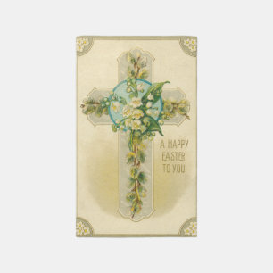 A Happy Easter to You - Antique Postcard, Rug