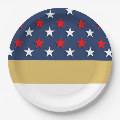 A Happy Fourth July 4th Party Paper Plates