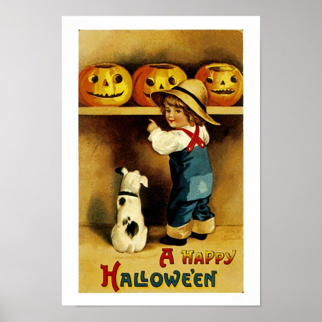 A Happy Halloween Poster (Front)