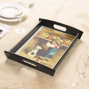 A Happy Halloween Serving Tray