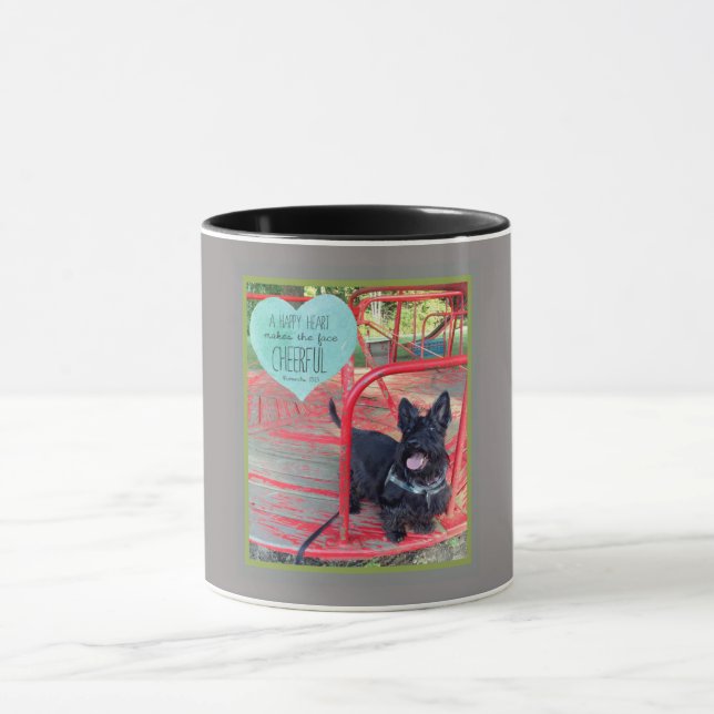 A Happy Heart Mug (Center)