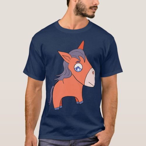 A happy little horse T_Shirt
