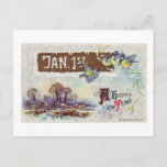 A Happy New Year Holiday Postcard at Zazzle