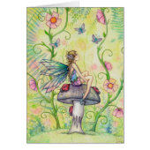 A Happy Place Flower Fairy Fantasy Art (Front)