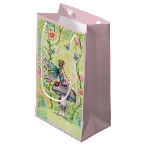 A Happy Place Flower Fairy Fantasy Art Small Gift Bag