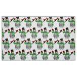 A Happy Snowman Fabric