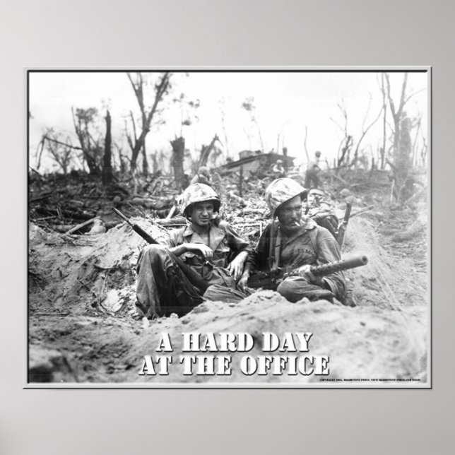 A Hard Day at the Office Poster (Front)