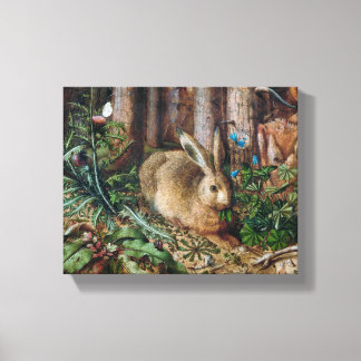 A Hare in the Forest (1585) , Canvas 