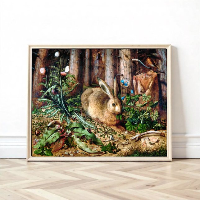 A Hare in the Forest Poster (Creator Uploaded)