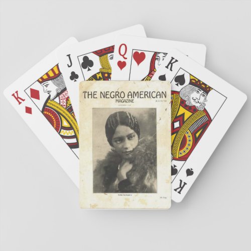 A Harlem Renaissance Magazine Playing Cards