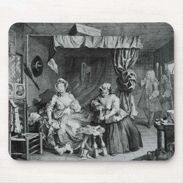 A Harlot's Progress Mouse Pad (Front)
