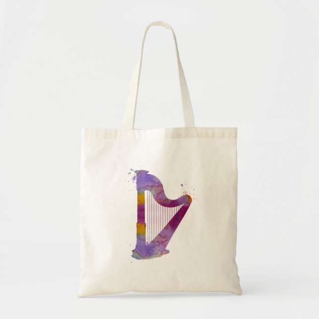 A harp tote bag (Front)