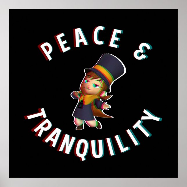 A Hat in Time Peace Tranquility Poster (Front)