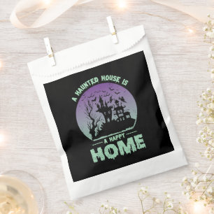 A Haunted House is a Happy Home Favor Bag