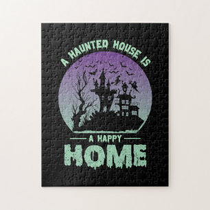 A Haunted House is a Happy Home Jigsaw Puzzle