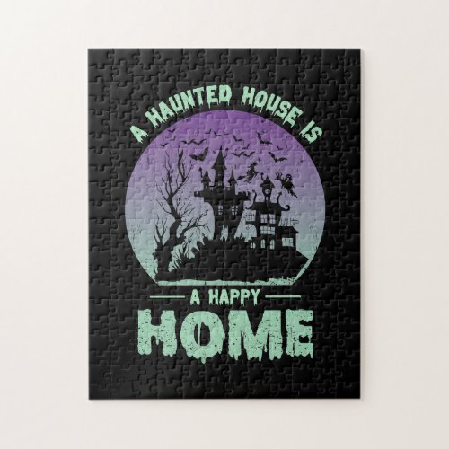 A Haunted House is a Happy Home Jigsaw Puzzle