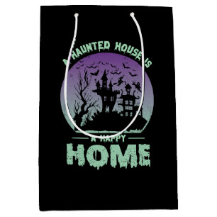 A Haunted House is a Happy Home Medium Gift Bag