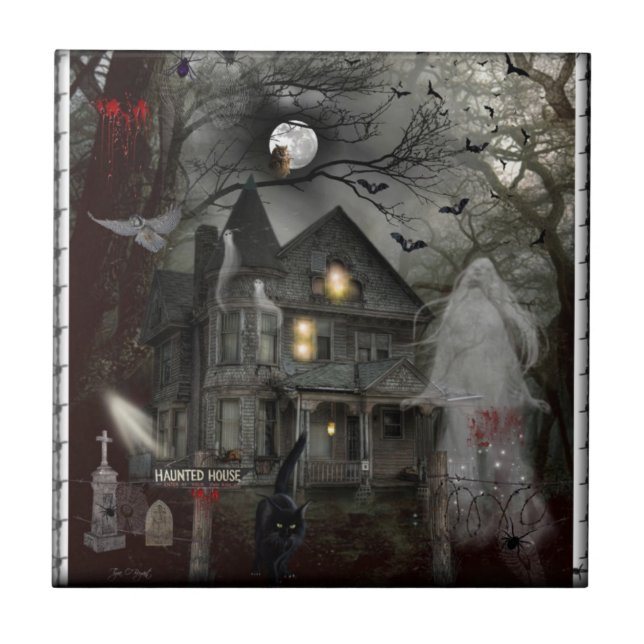 A Haunted Tale Tile (Front)