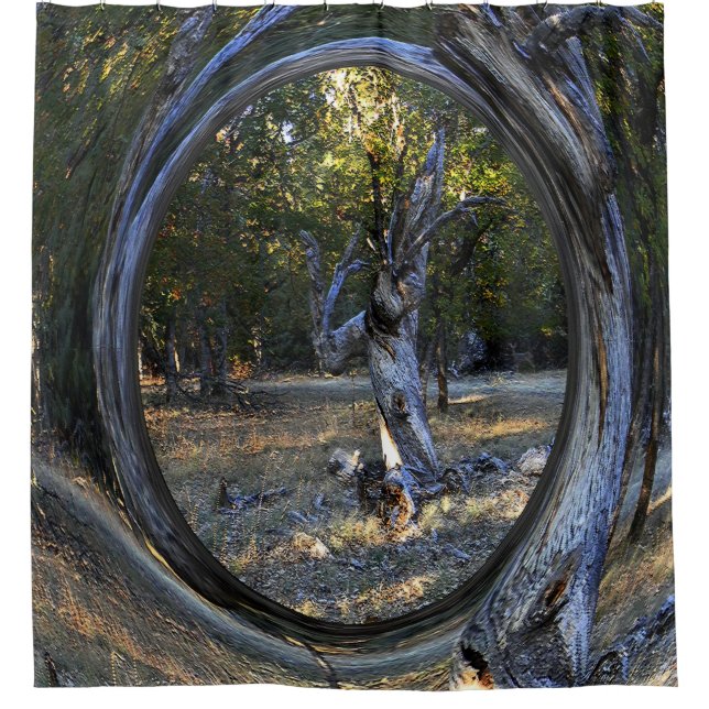 A Haunted tree....... Shower Curtain (Front)