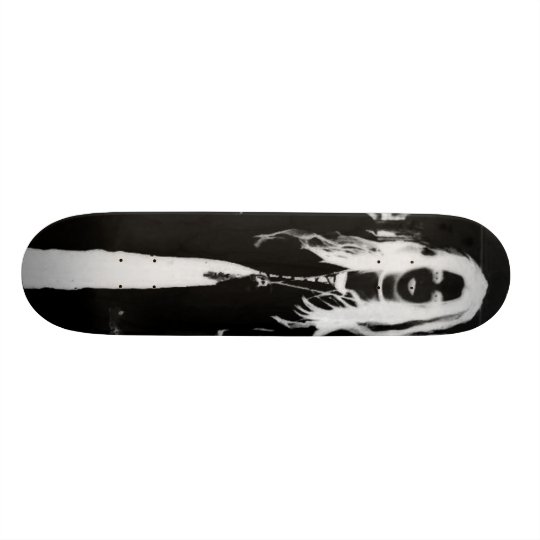 a haunting skateboard