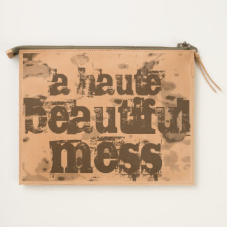 A Haute Beautiful Mess Travel Pouch