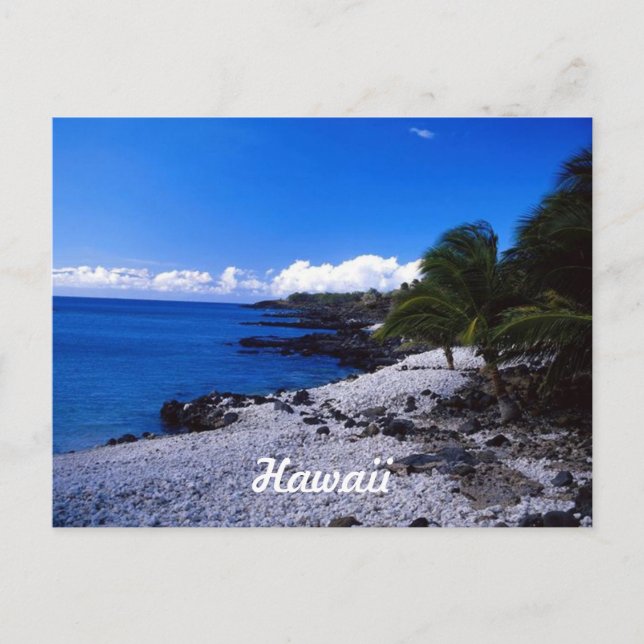 a, Hawaii Postcard (Front)