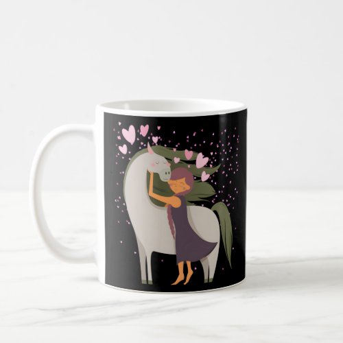 A He For Horses Rider Rider Horse With Love For Ho Coffee Mug
