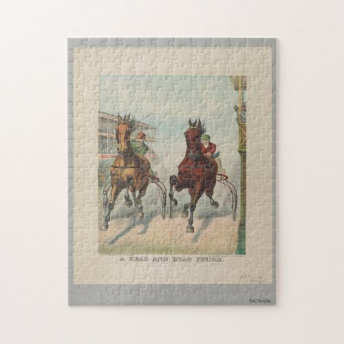 A Head And Head Finish Jigsaw Puzzle