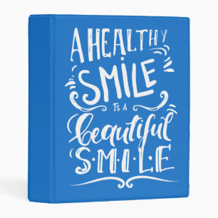 A Healthy Smile Is A Beautiful Smile Mini Binder