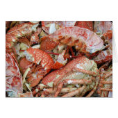 A heap of cooked Lobster and Crab shells (Front Horizontal)