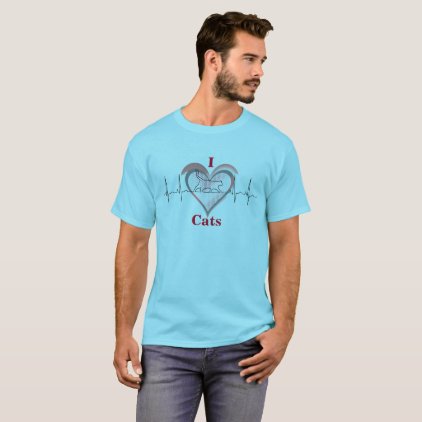 A Heart for Cats T-Shirt