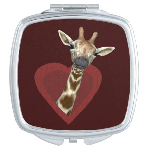 A Heart For Giraffes Mirror For Makeup
