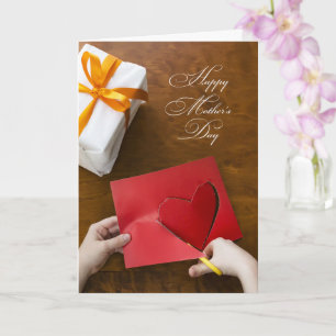 A Heart for Mom expression of Appreciation  Card