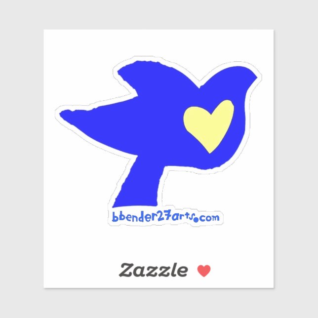 a heart for Ukraine Sticker (Sheet)