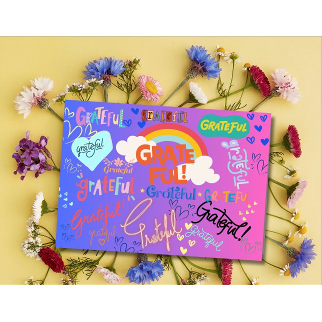 A Heart Full of Gratitude Postcard (Creator Uploaded)