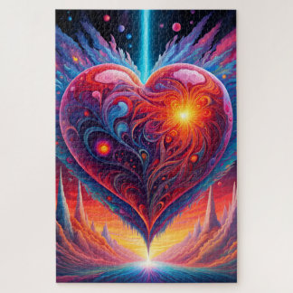 A heart in action jigsaw puzzle