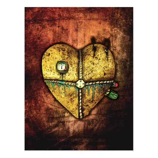 Wild Thoughts Surreal Gothic Art Postcard | Zazzle.com