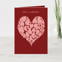 A Heart Of Hearts Romantic Design Monotone Pink