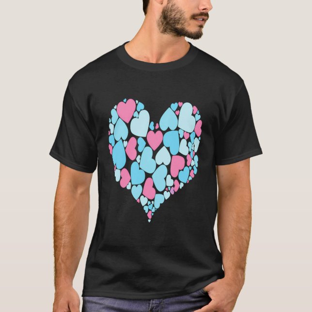 A Heart Of Hearts Transmasculine Proud To Love T-Shirt (Front)