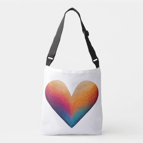 A heart on Tote bag 