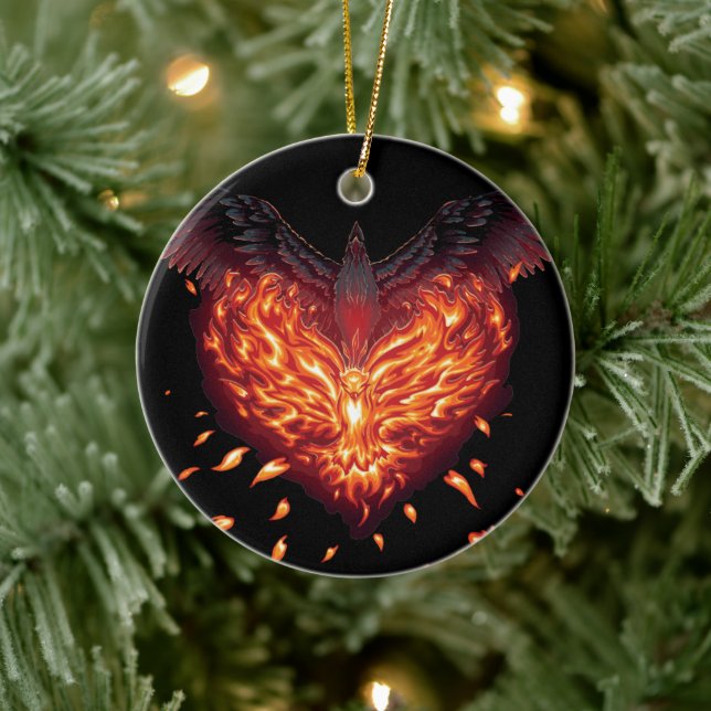 A Heart Reborn Ceramic Ornament (Tree)